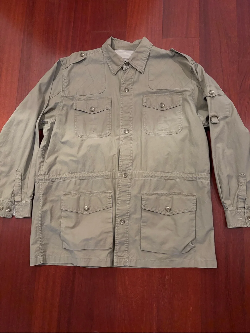 Vintage Cabela’s Safari Series Utility Field Jacket size 2XL tall